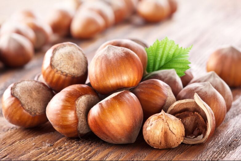 Increases male libido by eating hazelnuts